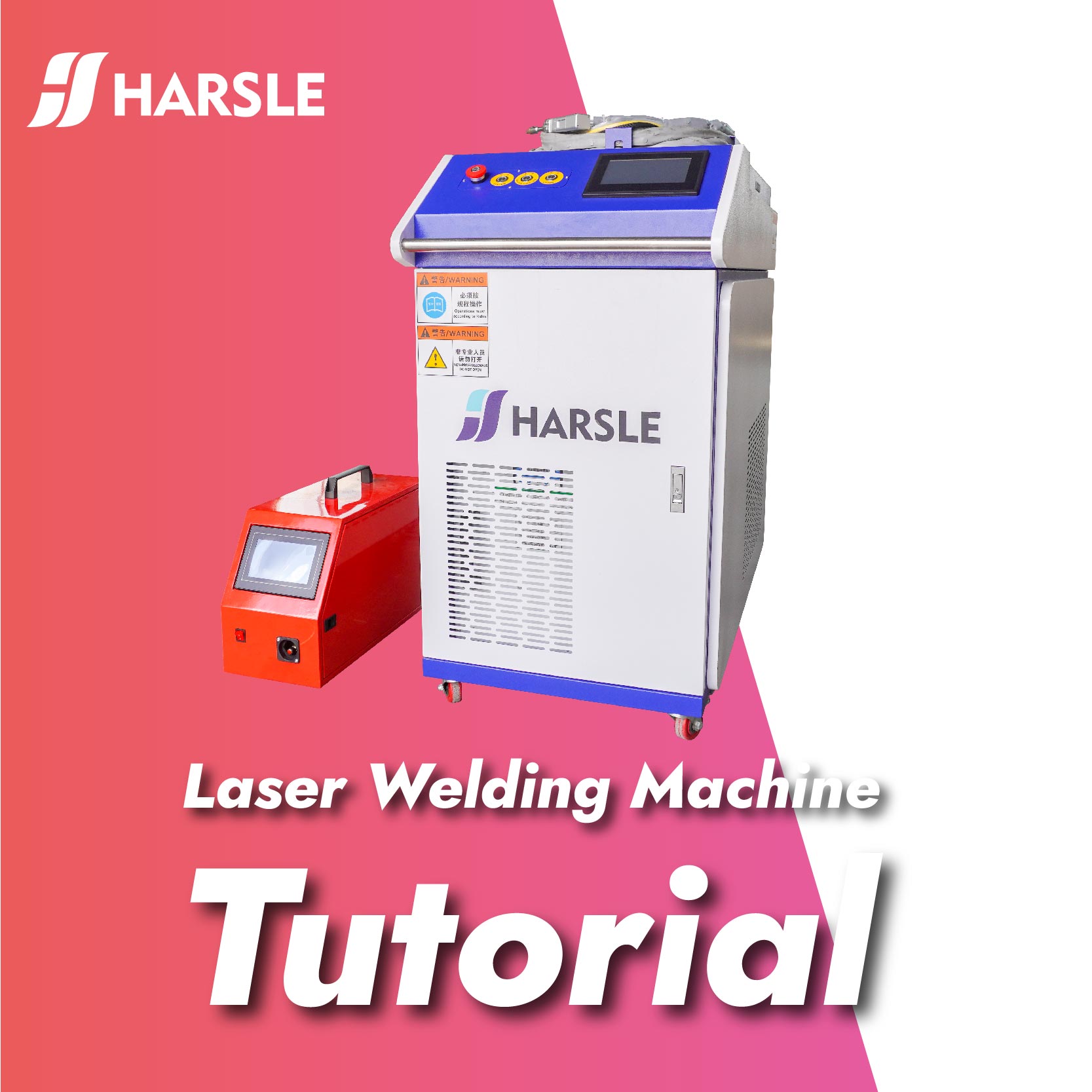 Tutorial sulla saldatrice laser HARSLE